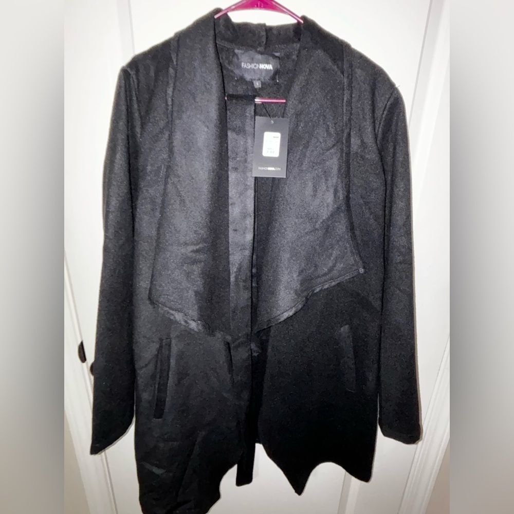 Fashion Nova Black Coat